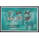MARIPOSAS ELEFANTES MALDIVES HOJA BLOQUE ESPECIAL DE ESTAMPILLAS NUEVAS MINT